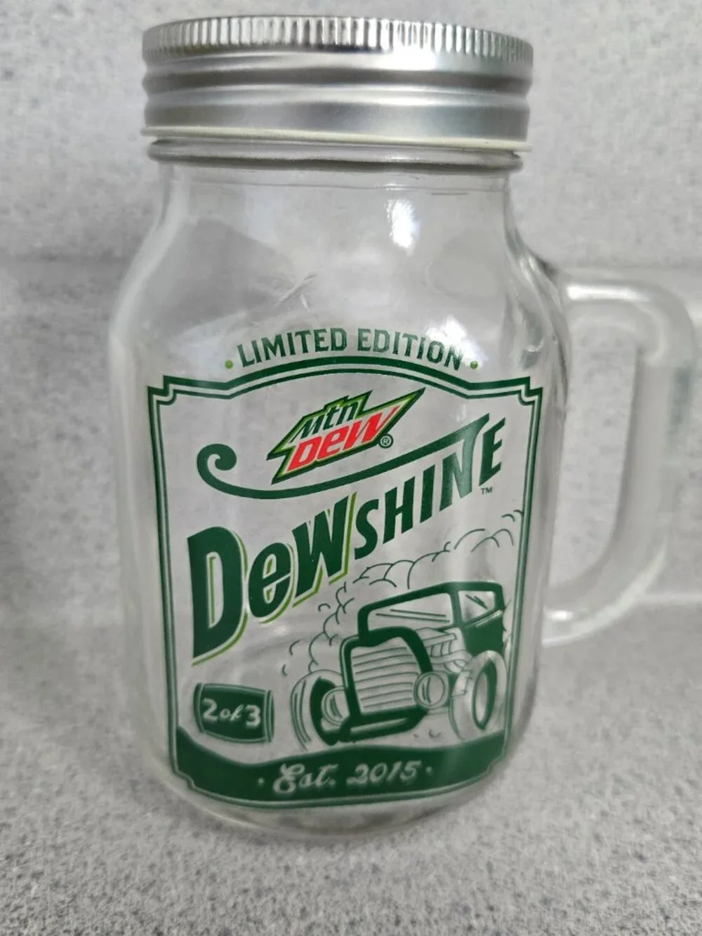 Mountain Dew Collectible Dewshine Jars 2015 Circle K Exclusive (Jar 1 & 2)